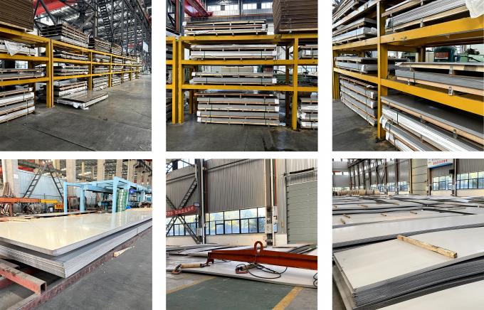 Folha de aço inoxidável 304 304l 316 316l Ss de Astm 201 para chapear 4x8 1500mm 1