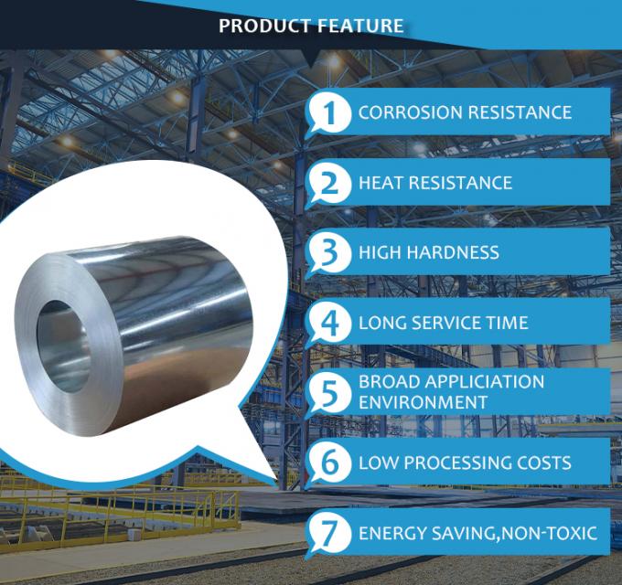 8K certificação de aço inoxidável de superfície 2 do GV do material da bobina ASTM SUS304