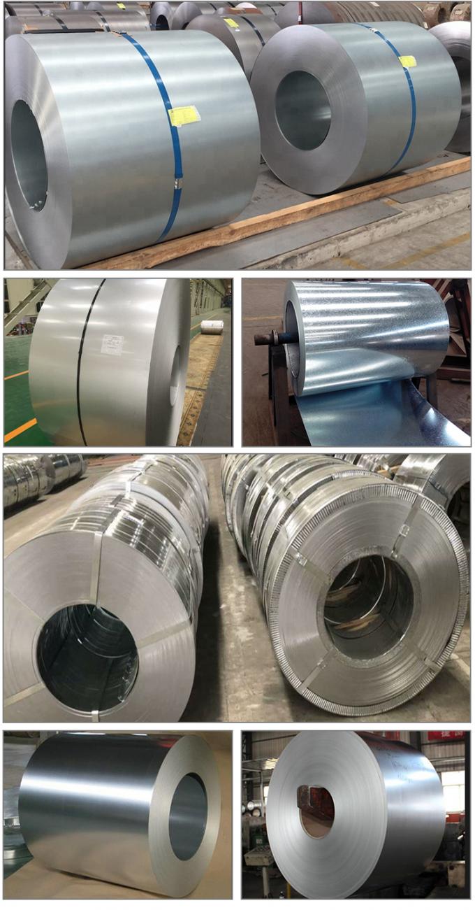 O eletro galvanizou a bobina de aço o certificado laminado 2 do ISO de SECC Z200 Z275
