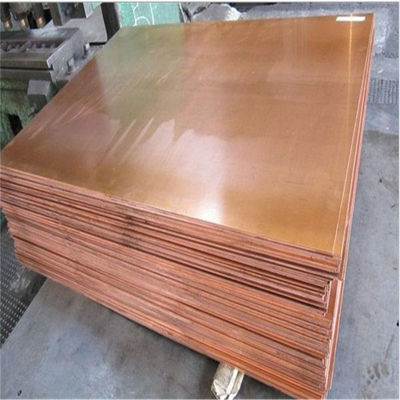 certificado do ISO da espessura de 4x8 Bass Copper Metal Plates 0.5mm 3mm 5mm