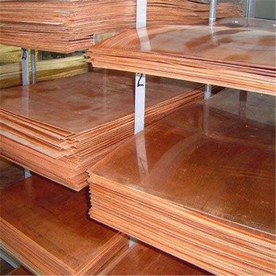 certificado do ISO da espessura de 4x8 Bass Copper Metal Plates 0.5mm 3mm 5mm