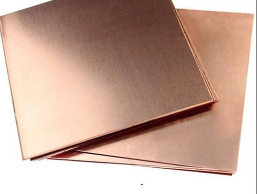 certificado do ISO da espessura de 4x8 Bass Copper Metal Plates 0.5mm 3mm 5mm