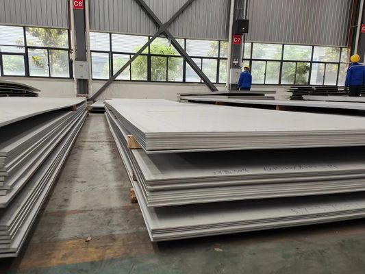 O metal de aço inoxidável do revestimento do ISO 2B chapeia 0,1 milímetros laminado a alta temperatura da espessura