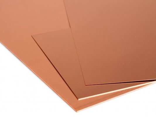 1.2mm folha do cobre de 0,8 milímetros para a construção decorativa industrial