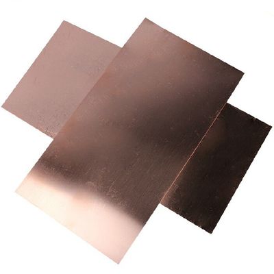 as placas de metal 2mm de cobre de 0.5mm, folha do cobre C10100 para decoram materiais