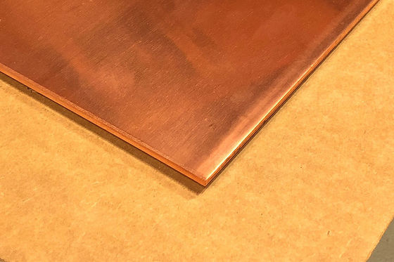 Certificado Shim Copper Metal Plates C26800 C67400 do GV para dispositivos térmicos condutores