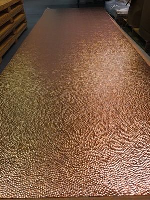 O metal de cobre puro chapeia padrões do EN da espessura ASTM JIS de 200mm