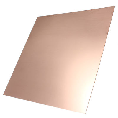A folha pura 4x8 da placa H65 de cobre faz sob medida o ODM do OEM da espessura de 0.5mm