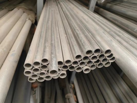 Os tubos 304L, barra de aço inoxidável do padrão do RUÍDO oca dos SS laminaram laminado a alta temperatura