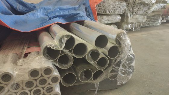 a tubulação de aço inoxidável de 3 polegadas 304 de 200mm, SS em volta do tubo soldou o tipo sem emenda