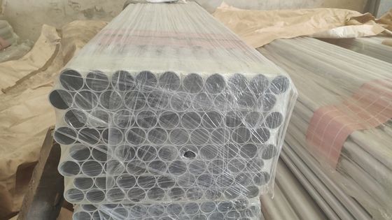Diâmetro personalizado Tubos redondos de aço inoxidável lisos com tapetes laminados a frio