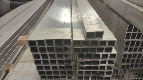 Material de alumínio anodizado da liga do tubo 6063 6101B T6 T7 da tubulação para a eletricidade