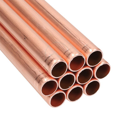 Tubo da tubulação do cobre da C.A. da refrigeração 4 do tamanho ASTM polegadas de padrão do RUÍDO AISI
