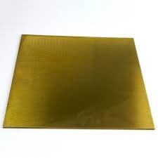 Placa de bronze 5mm de H62 H65, folha de bronze fina C67400 para dispositivos térmicos
