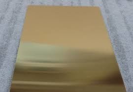 99,9% espessura da placa C2720 3mm da folha de bronze da pureza para a construção industrial