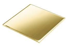 O ouro de ASTM chapeou o metal C22000 da placa da folha de bronze lustrou a superfície do moinho