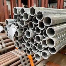 ASTM GB galvanizou EN 1-12m ISO9001 Z40-Z600g/M2 do tubo JIS da tubulação de aço