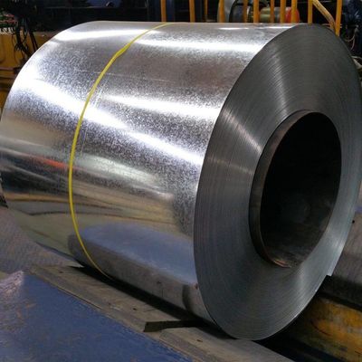 A folha de alumínio e a bobina da identificação 508mm DX51D Galv zincam a folha revestida AZ275 do ferro